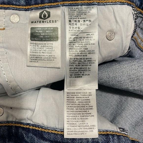 Levi’s 70's High Rise Slim Straight Women’s Jeans - 28Wx29L - Picture 8 of 11